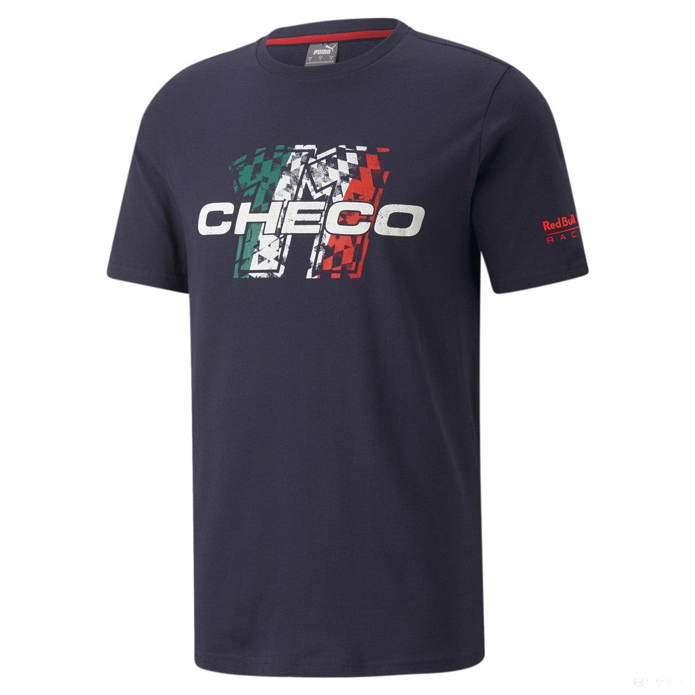 2022, Blau, Sergio Perez Checo SP Logo, Red Bull T-shirt - FansBRANDS®