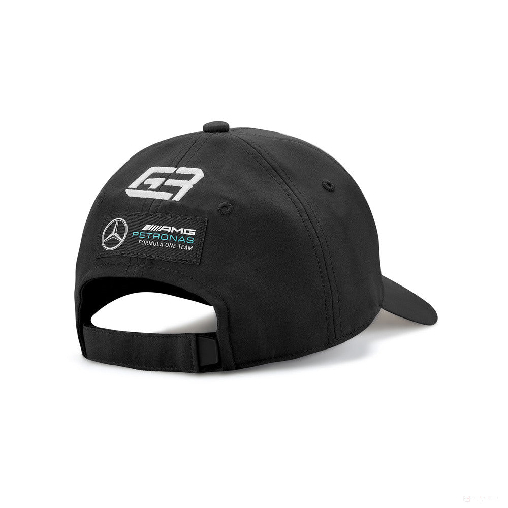 2022, Schwarz, George Russell, Mercedes Baseball Kappe - FansBRANDS®