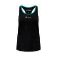 Mercedes Womens Racerback Vest, Schwarz - FansBRANDS®