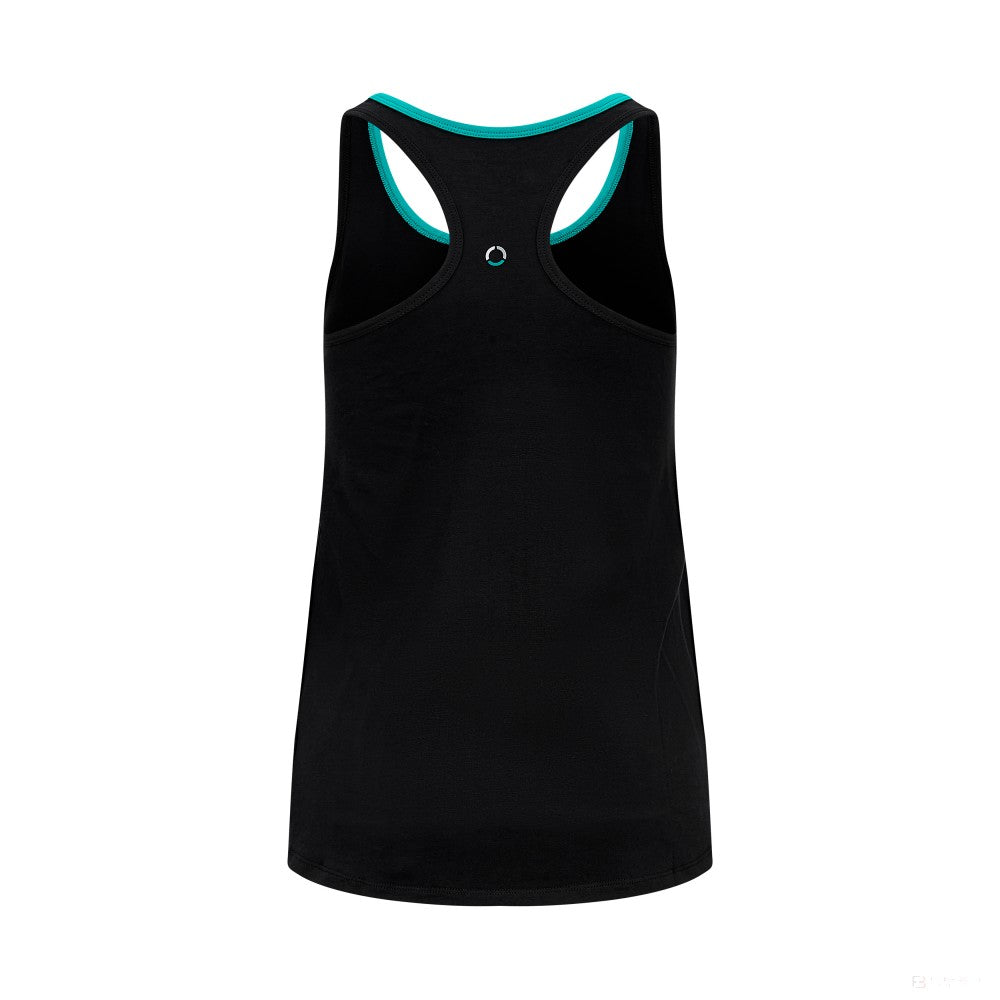 Mercedes Womens Racerback Vest, Schwarz - FansBRANDS®