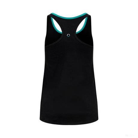 Mercedes Womens Racerback Vest, Schwarz - FansBRANDS®