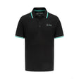 Mercedes Herren Classic Polohemd, Schwarz - FansBRANDS®