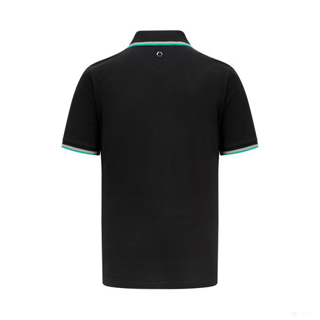 Mercedes Herren Classic Polohemd, Schwarz - FansBRANDS®