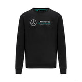 Mercedes Herren Crew Sweatshirt, Schwarz - FansBRANDS®