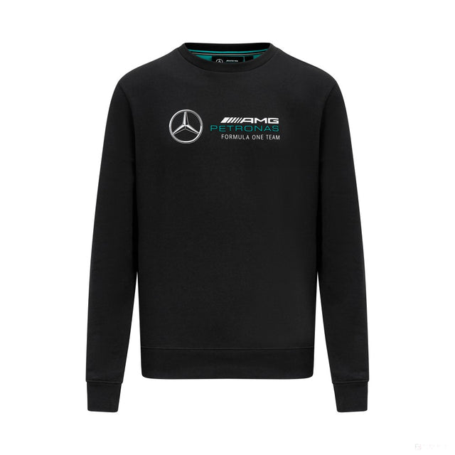Mercedes Herren Crew Sweatshirt, Schwarz - FansBRANDS®