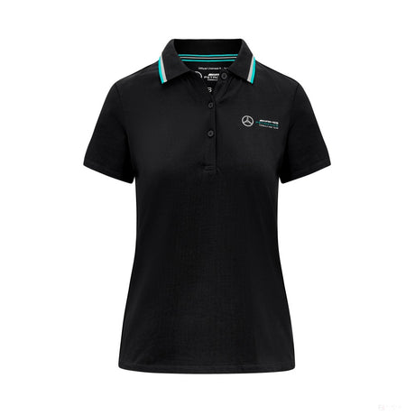 Mercedes Damen-Polo, Schwarz - FansBRANDS®