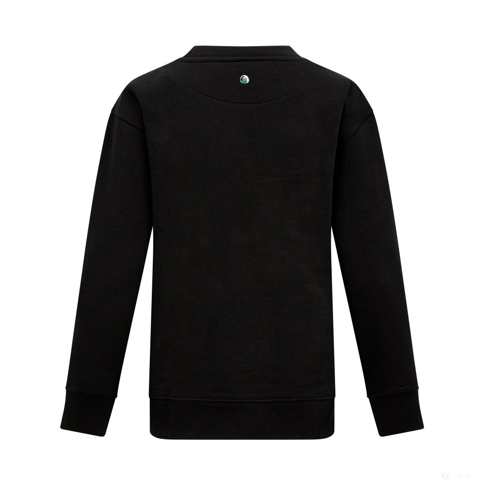 Mercedes Womens lange Ärmel Sweatshirt, Schwarz - FansBRANDS®