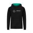 Mercedes Kinder Logo Kaputzenpullover , schwarz - FansBRANDS®