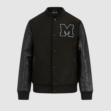 Mercedes Varsity Jacke, Schwarz - FansBRANDS®