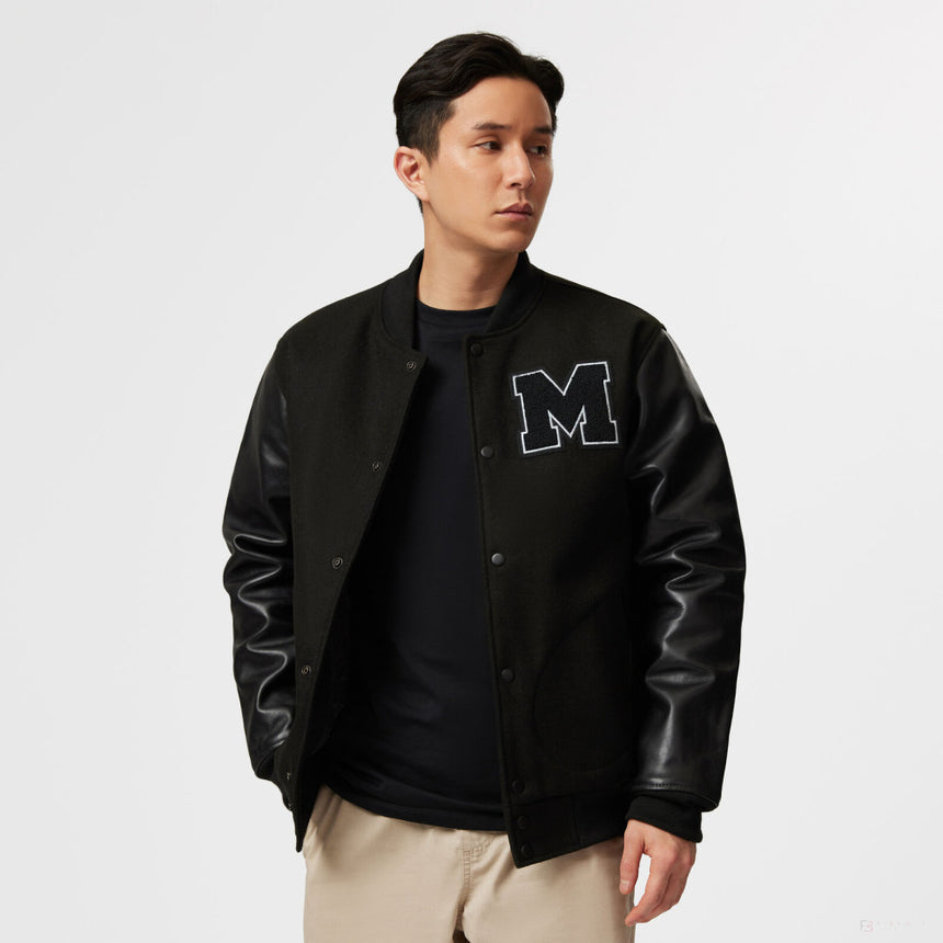 Mercedes Varsity Jacke, Schwarz - FansBRANDS®