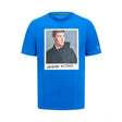 Mercedes George Russell Portrait Tee, Blau - FansBRANDS®