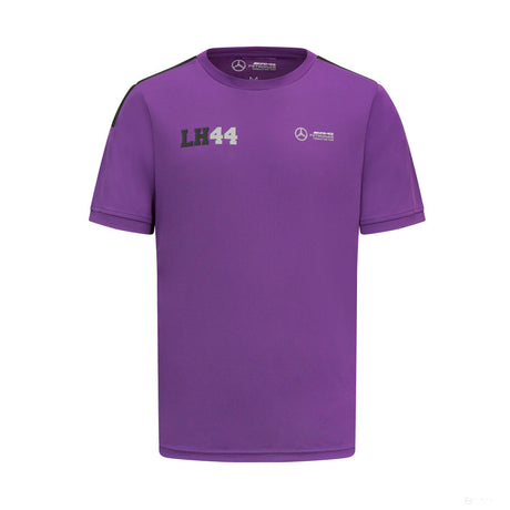 Mercedes Lewis Hamilton Sport T-Shirt, lila - FansBRANDS®