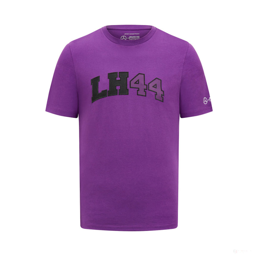 Mercedes Herren Lewis Hamilton Logo Tee, lila - FansBRANDS®