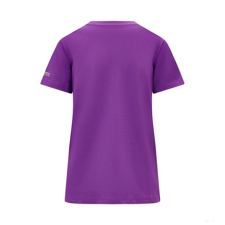 Mercedes Womens Lewis Hamilton Logo Tee, lila - FansBRANDS®