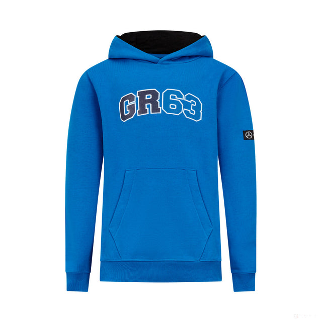 Mercedes George Russell Kapuzenpullover, blau - FansBRANDS®