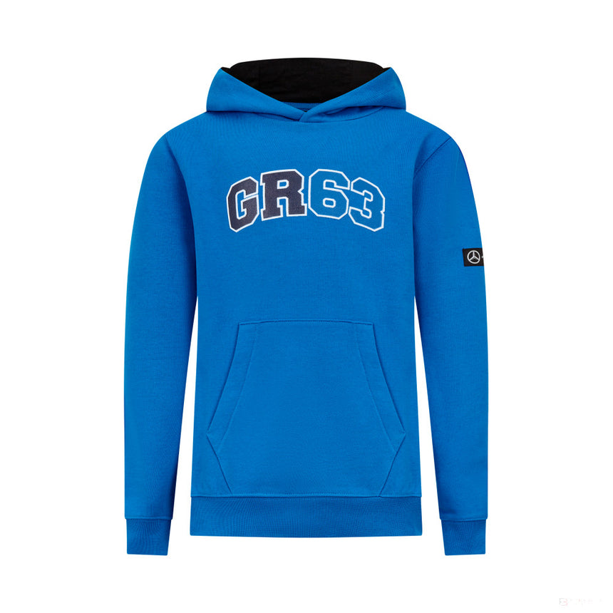 Mercedes George Russell Kapuzenpullover, blau - FansBRANDS®