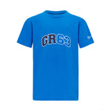 Mercedes Kids George Russell Logo Tee, blau - FansBRANDS®