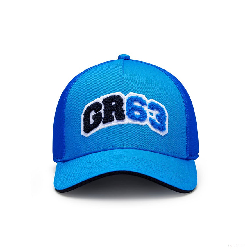 Mercedes George Russell Trucker-Kappe, blau - FansBRANDS®