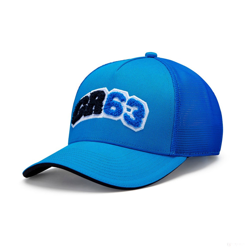 Mercedes George Russell Trucker-Kappe, blau - FansBRANDS®