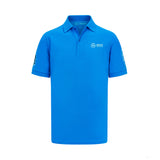 Mercedes Herren George Russell Polohemd, Blau - FansBRANDS®