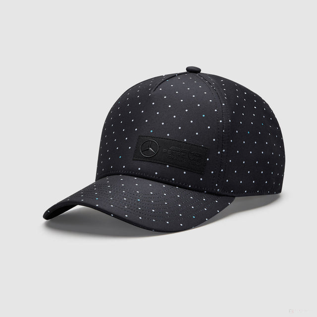 Mercedes Polka Dot Kappe, Schwarz - FansBRANDS®