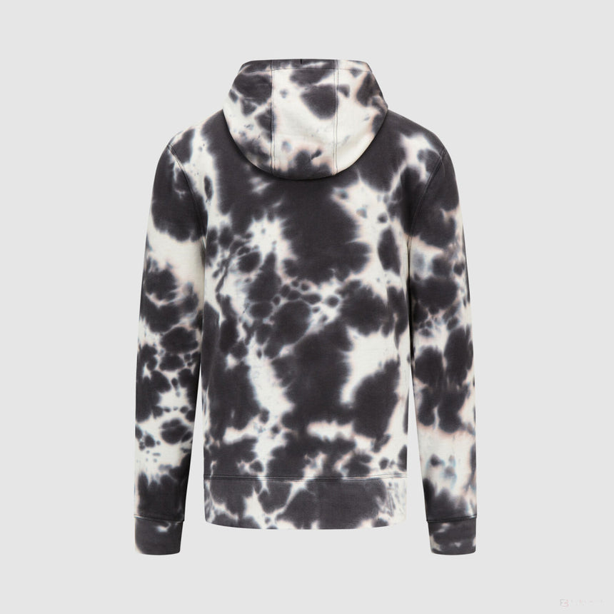 Mercedes Tie Dye Kaputzenpullover, Grau - FansBRANDS®