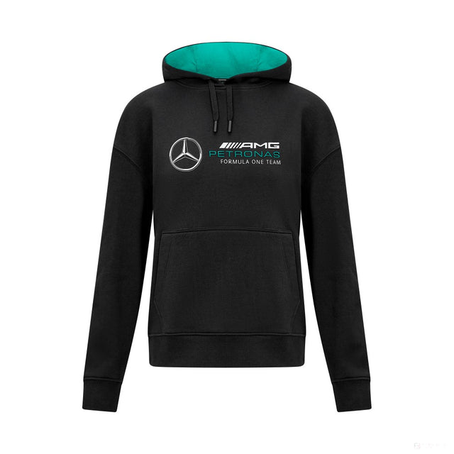 Mercedes Womens Oversized Kaputzenpullover, Schwarz - FansBRANDS®
