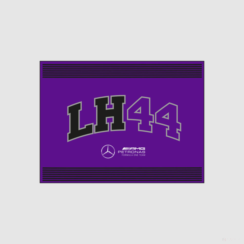 Mercedes Lewis Hamilton 90X120 Flagge, lila - FansBRANDS®