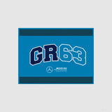 Mercedes George Russell 90X120 Falagge, blau - FansBRANDS®