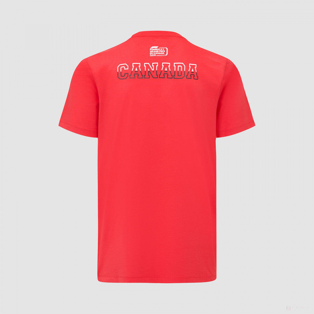 F1 Fanwear Canada GP, T-shirt, Red, 2022,