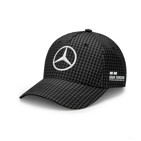 Mercedes Team Lewis Hamilton Col Driver Baseballkappe, schwarz, 2023