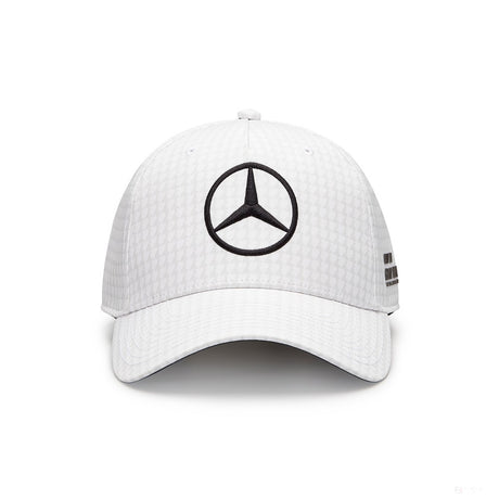 Mercedes Team Lewis Hamilton Col Driver Baseballkappe, weiß, 2023 - FansBRANDS®