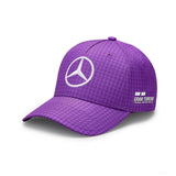 Mercedes Team Lewis Hamilton Col Driver Baseballkappe, lila, 2023 - FansBRANDS®