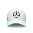 Mercedes Team Team Baseballkappe, weiß, 2023 - FansBRANDS®