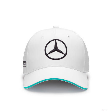 Mercedes Team Team Baseballkappe, weiß, 2023 - FansBRANDS®