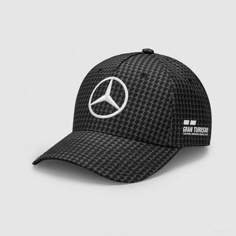 Mercedes Team Kinder Lewis Hamilton Col Driver Baseballkappe, schwarz, 2023