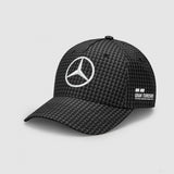 Mercedes Team Kinder Lewis Hamilton Col Driver Baseballkappe, schwarz, 2023 - FansBRANDS®