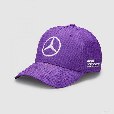 Mercedes Team Kinder Lewis Hamilton Col Driver Baseballkappe, lila, 2023