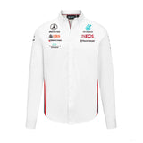 Mercedes Team Herren-Team-Shirt, Weiß, 2023 - FansBRANDS®
