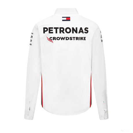 Mercedes Team Herren-Team-Shirt, Weiß, 2023
