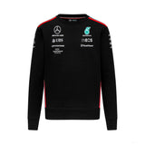 Mercedes Team Crew Sweatshirt, Schwarz, 2023