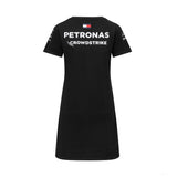 Mercedes Team Damen T-Kleid, Schwarz, 2023 - FansBRANDS®