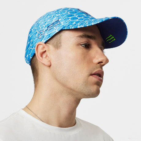 Mercedes Team Se George Russell Kappe No Diving, blau, 2023 - FansBRANDS®