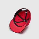 Ferrari cap, classic, kids, red