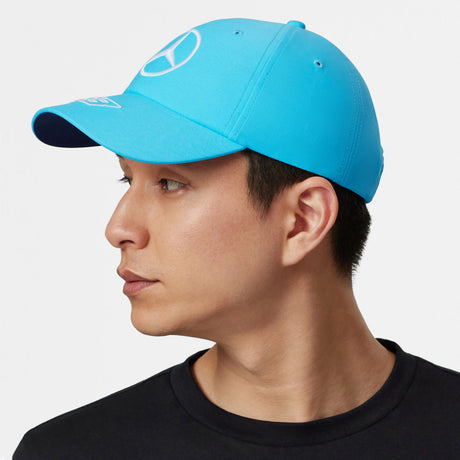 Mercedes Team George Russell Driver Dad Kappe, blau, 2023 - FansBRANDS®