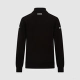 Porsche sweatshirt, knitted, team, black, 2023