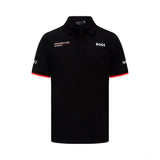 Porsche polo, team, black, 2023 - FansBRANDS®