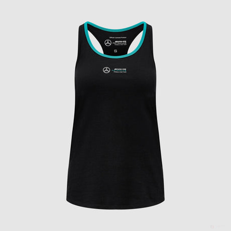 Mercedes Damen Stealth Racerback, Schwarz - FansBRANDS®