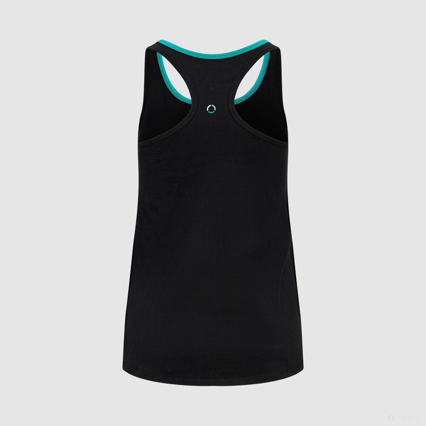 Mercedes Damen Stealth Racerback, Schwarz - FansBRANDS®