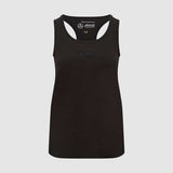 Mercedes Damen Stealth Racerback, Schwarz